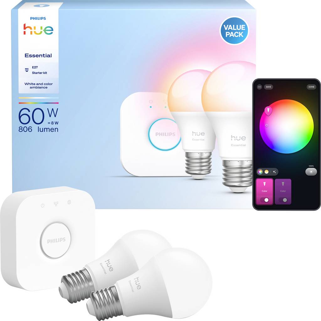 Philips LED light bulb 929004235409 EEC: F (A - G) Hue Essential WA 929004235409