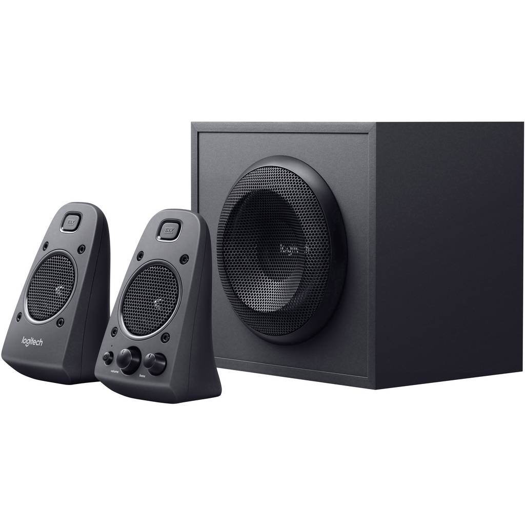 Logitech Z625 2.1 PC speaker Corded 200 W Black 980-001256