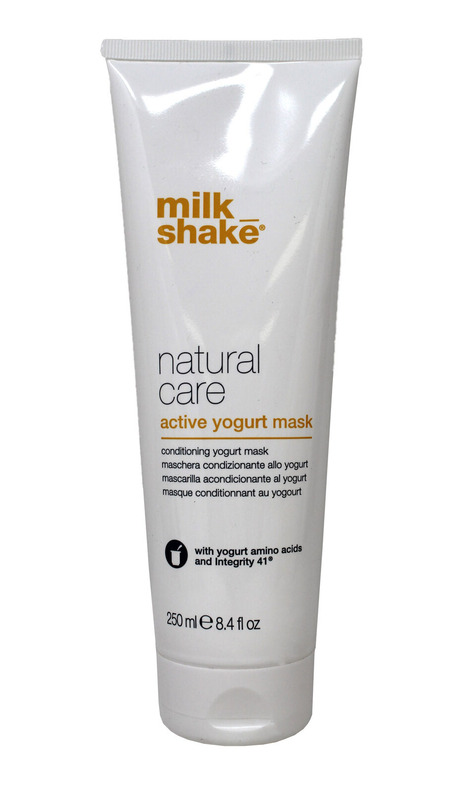 Milk Shake, Natural Care Active Yogurt, Hair Treatment Cream Mask, For Colour Protection, 250 ml