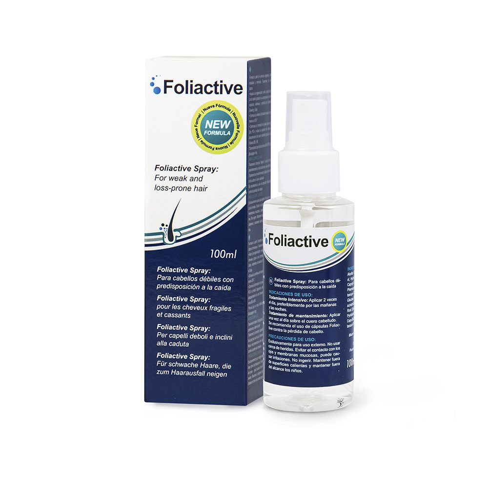 Cosmetice 500, Foliactive, Tratament cu spray pentru păr, Împotriva pierderii de păr, 100 ml