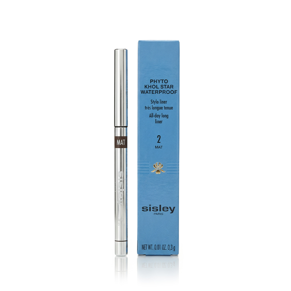 Sisley Phyto-Khol Star Suya Karşı Dayanıklı Tüm Gün Uzun Süreli Çizgi (M2 Mat Tonka) 0,3 g