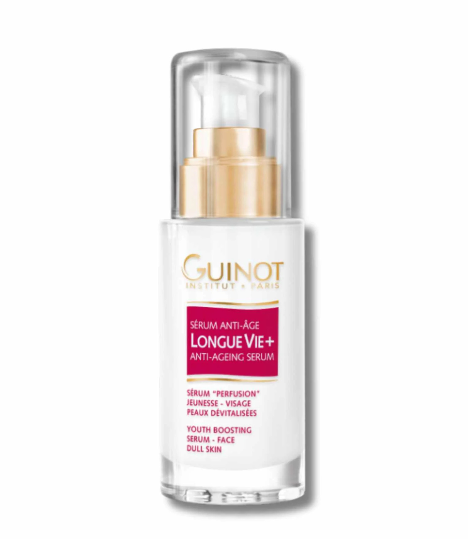 Guinot, Viață Lungă+, Serum anti-îmbătrânire pentru față, 30 ml.
