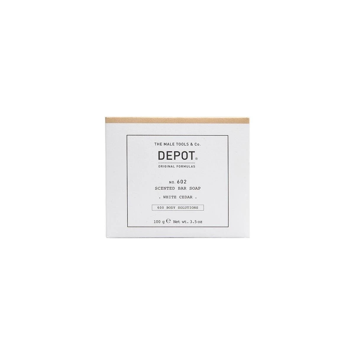 Depozitul nr. 600 - Soluții pentru corp, Depozitul nr. 602, Complexa botanică, Curățarea, Cedru alb, Baretă de săpun parfumat, 100 g