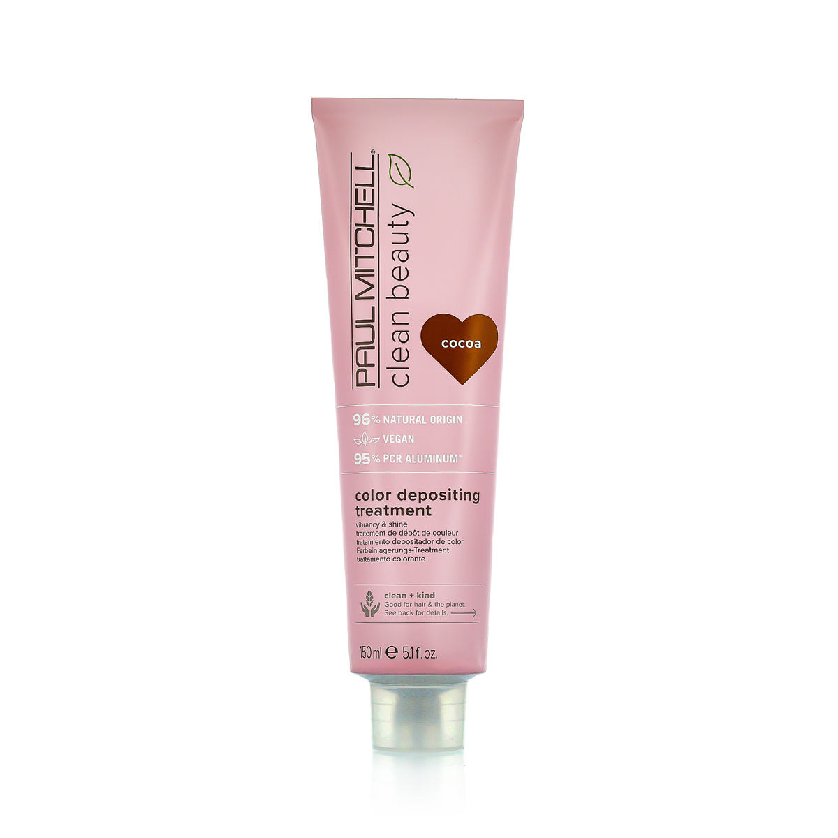Tratament de protecție a culorii Paul Mitchell Clean Beauty Color Protect Color Depositing (Cacao) 150 ml