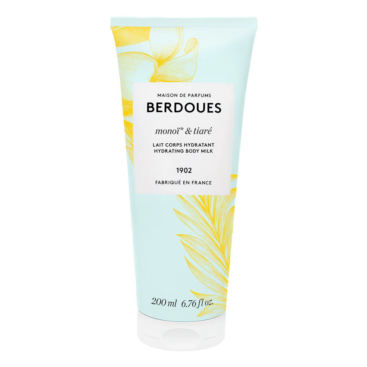 Parfums Berdoues, Monoi & Tiare, Hidratasyon, Vücut Suyu, 200 ml