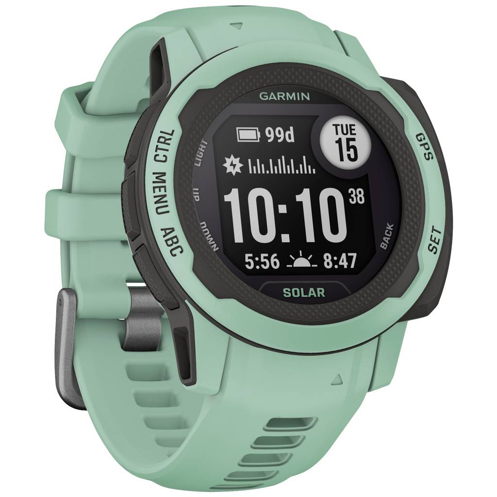Garmin INSTINCT® 2S SOLAR Smartwatch Pastel green 010-02564-02