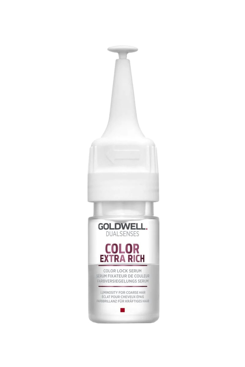 Goldwell, Dualsenses Color Extra Rich, Serum pentru păr, Protecție a culorii, 12 bucăți, 216 ml.