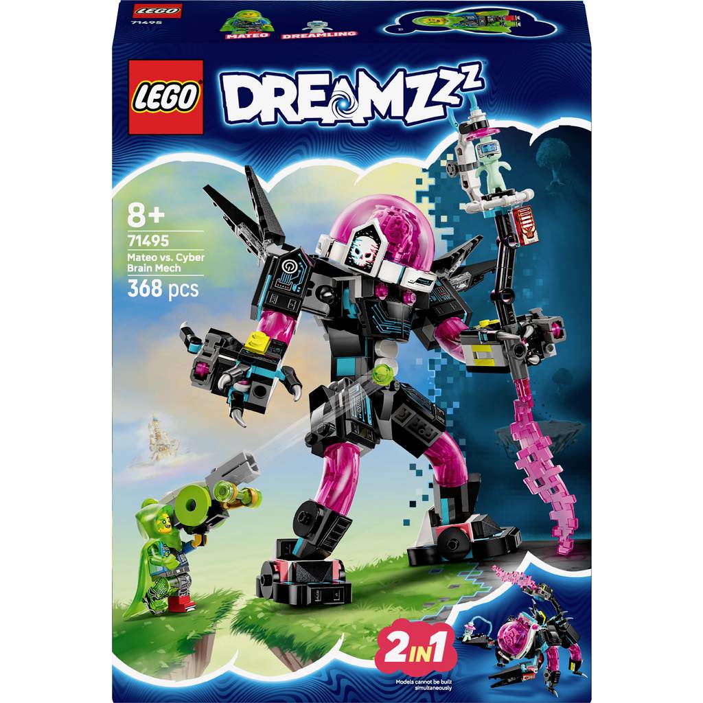 71495 LEGO® DREAMZZZ Mateo vs. Cyberbrain-Mech 71495