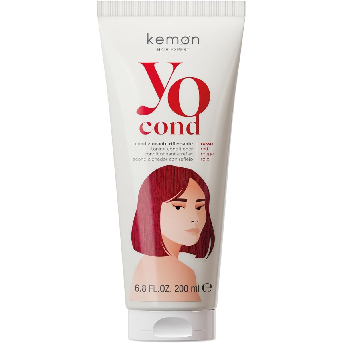 Kemon, Yo Rosso Coloring, Hair Colour Conditioner, 200 ml