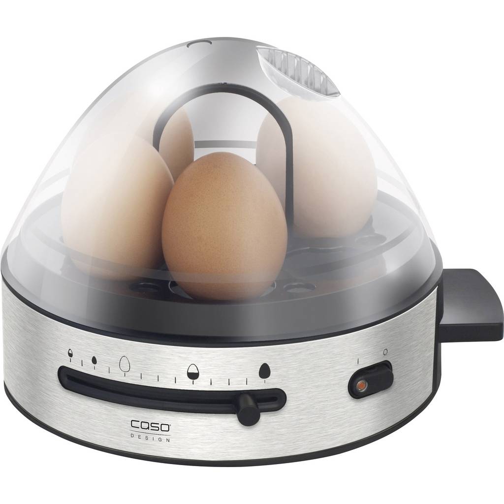 CASO E 7 Egg boiler adjustable boiling time Stainless steel 2770