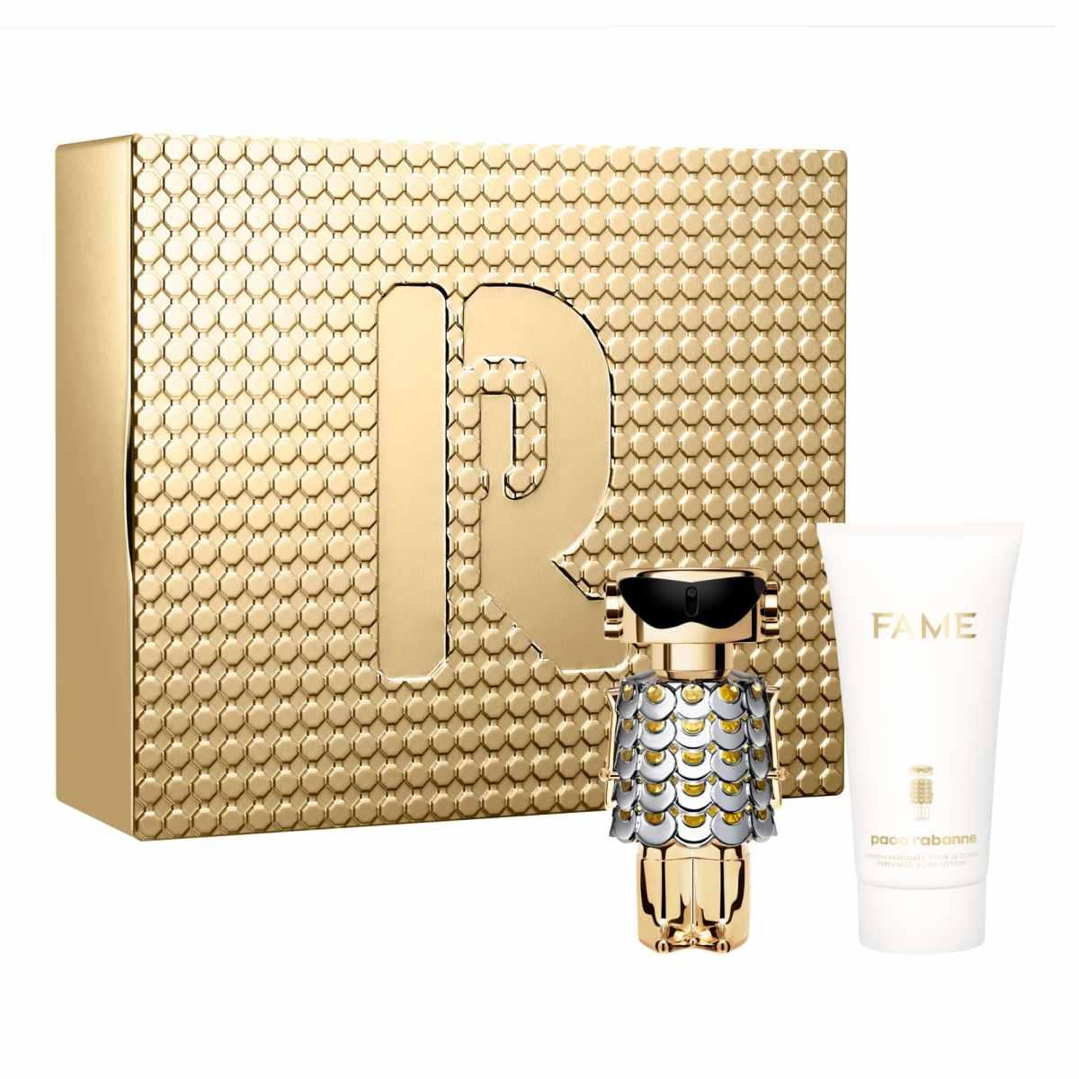 Paco Rabanne: Faimă, Eau de parfum pentru femei, 50 ml + Faimă, Hidrantare, Lichid corporal, 75 ml