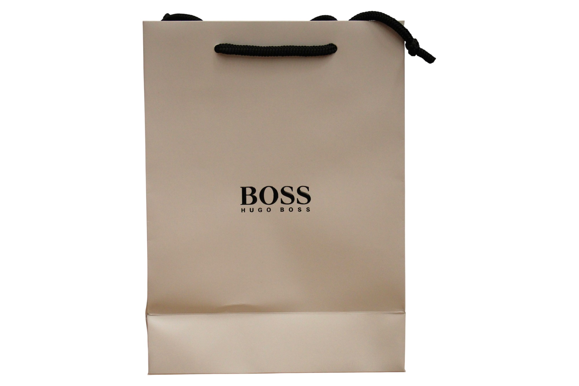 Hugo Boss, Hugo Boss, Cardboard Shopping Bag, Paper, White