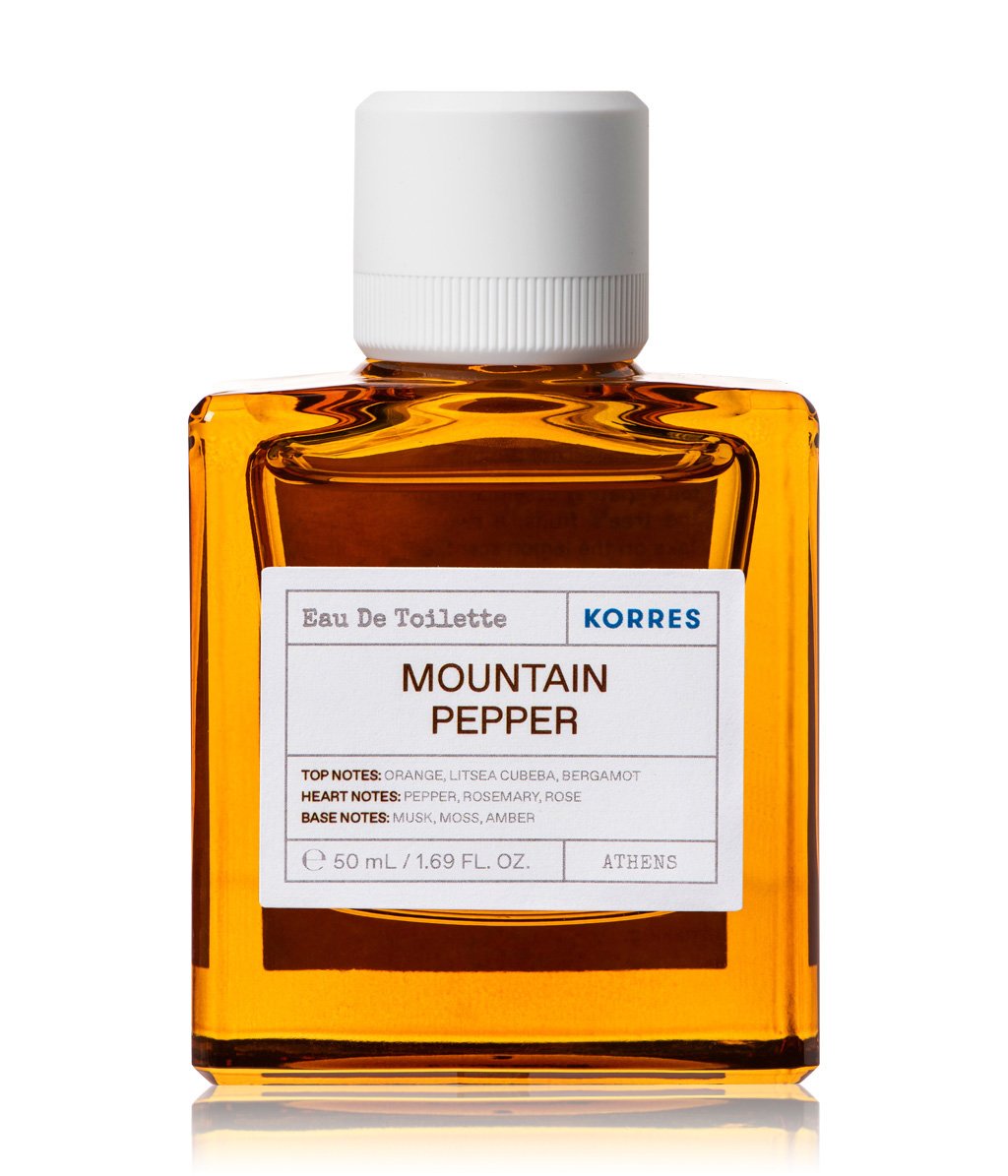 Korres, Mountain Pepper, Eau De Toilette, Unisex, 100 ml