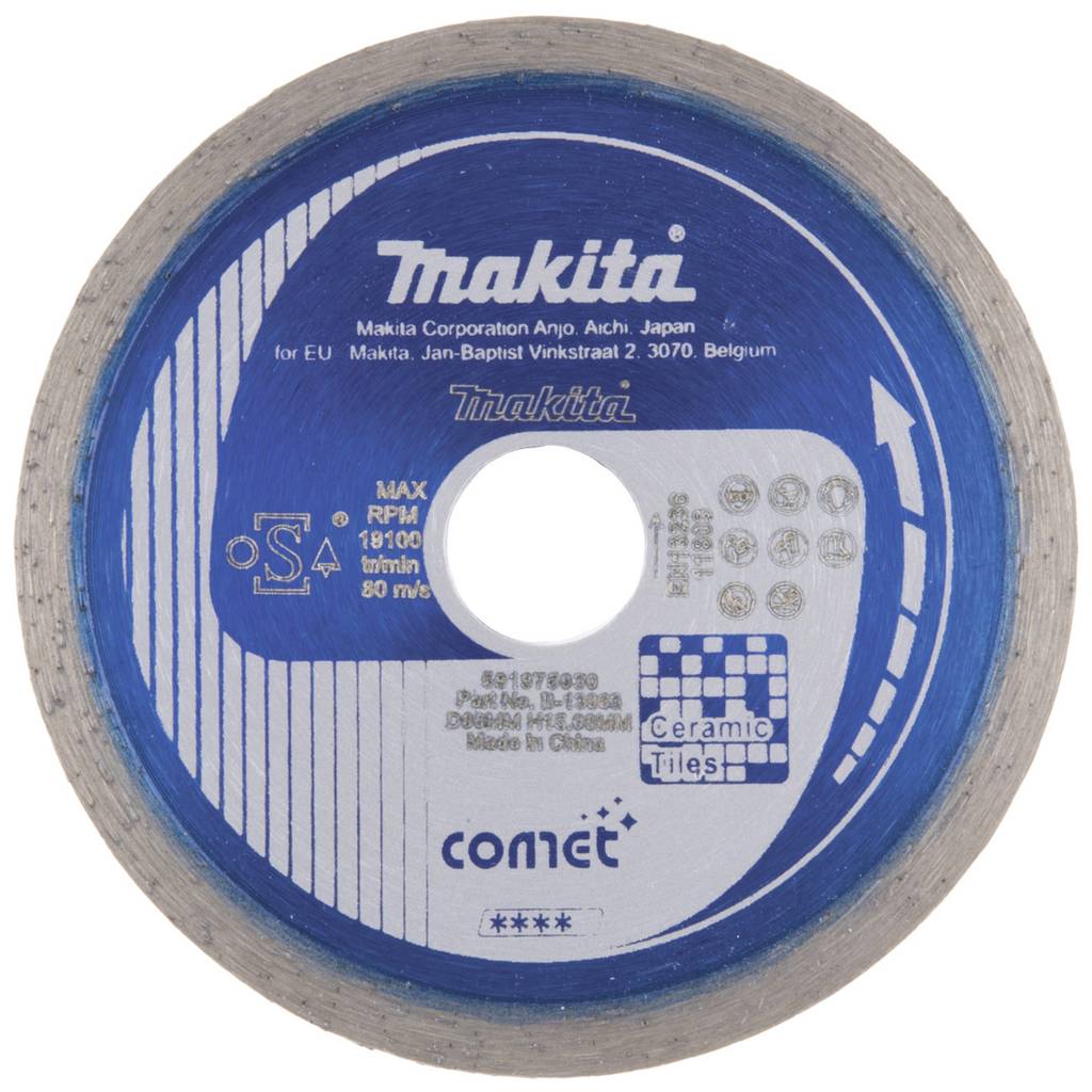 Makita B-13063 COMET Diamond cutting disc Diameter 80 mm 1 pc(s) B-13063