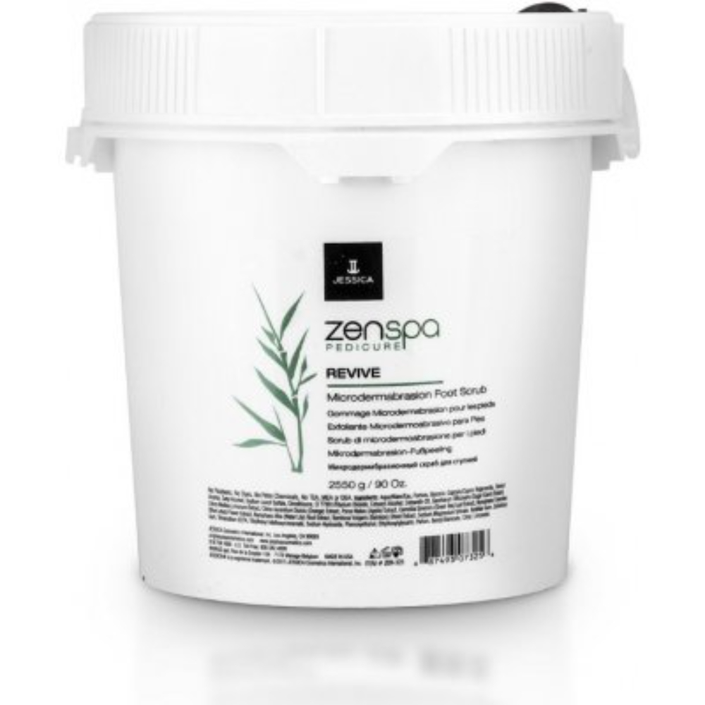 Jessica, ZenSpa Revive, Curățare și Abraziv, Pământul de a Spăla Picioarele, 2550 g