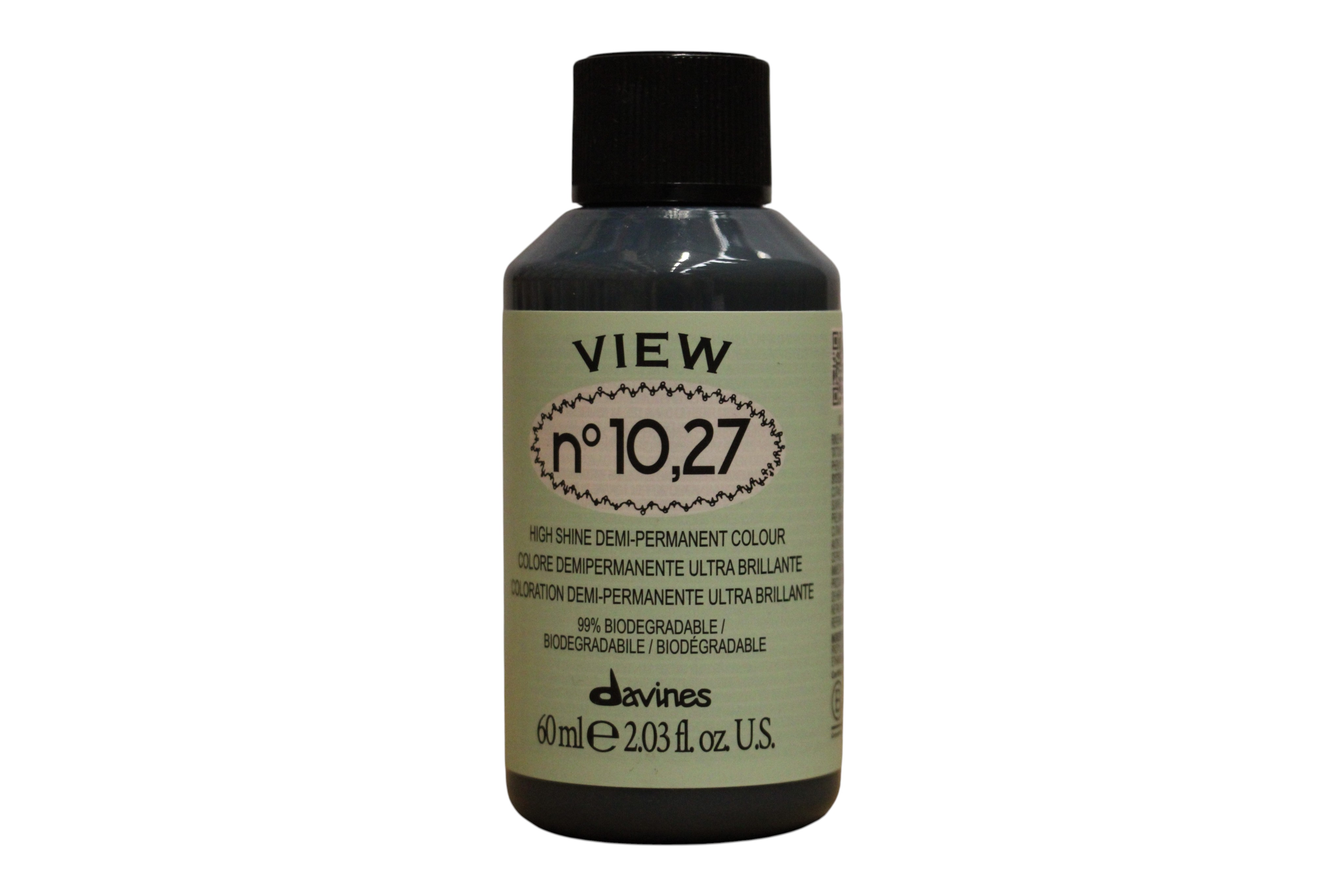 Davines, View, Demi-Permanent Hair Dye, 10.27 , 60 ml