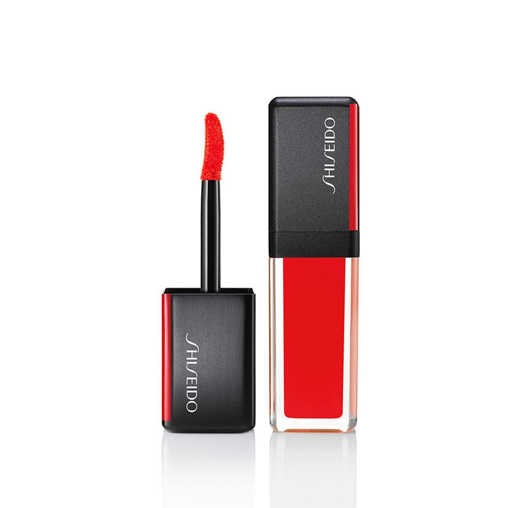 Shiseido, LacquerInk LipShine, Crema de lipită, 305, Roșu Flicker, 6 ml.