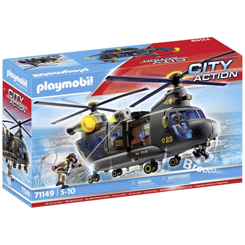 Jucării Playmobil® City Action elicopterul de salvare SWAT 71149 71149
