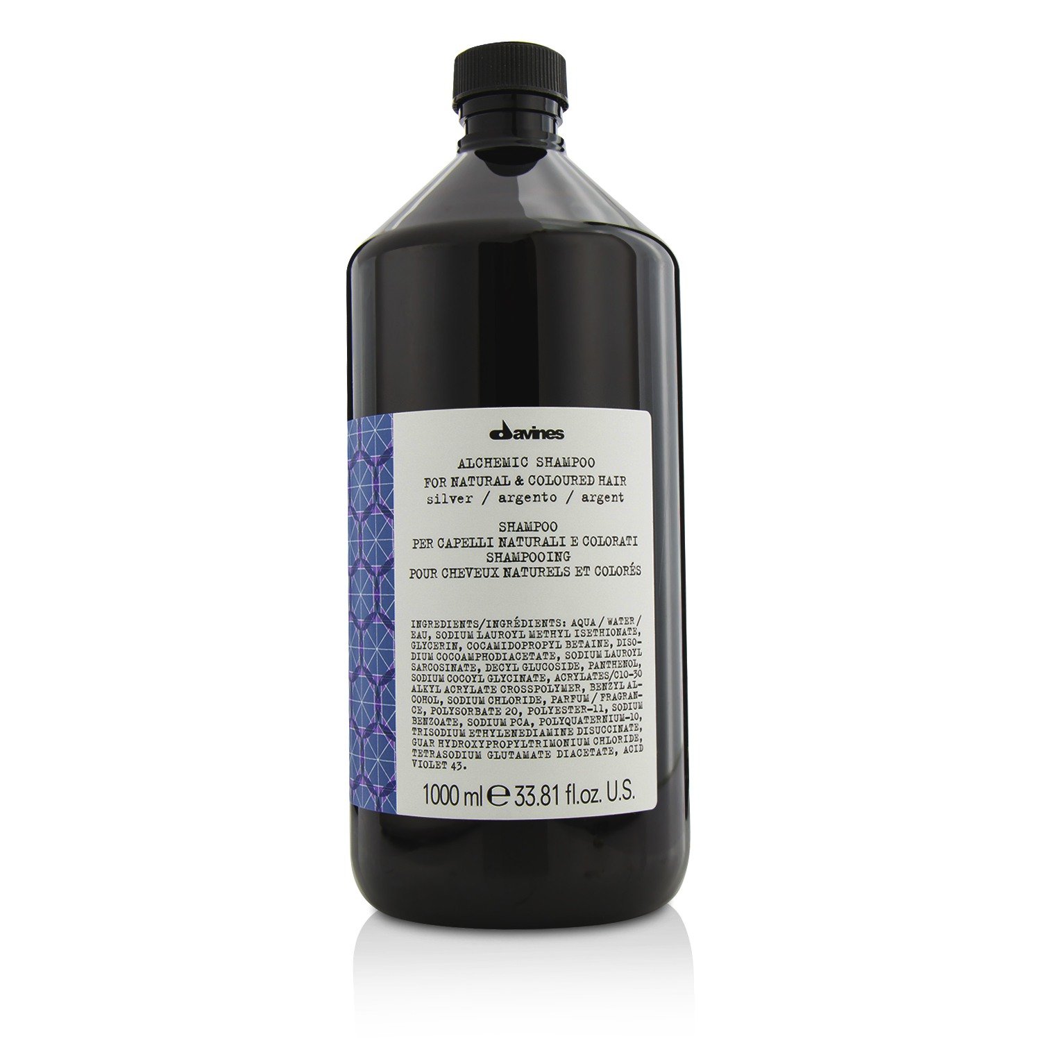 Davines, Alchemic, Hair Colour Shampoo,  Silver, 1000 ml