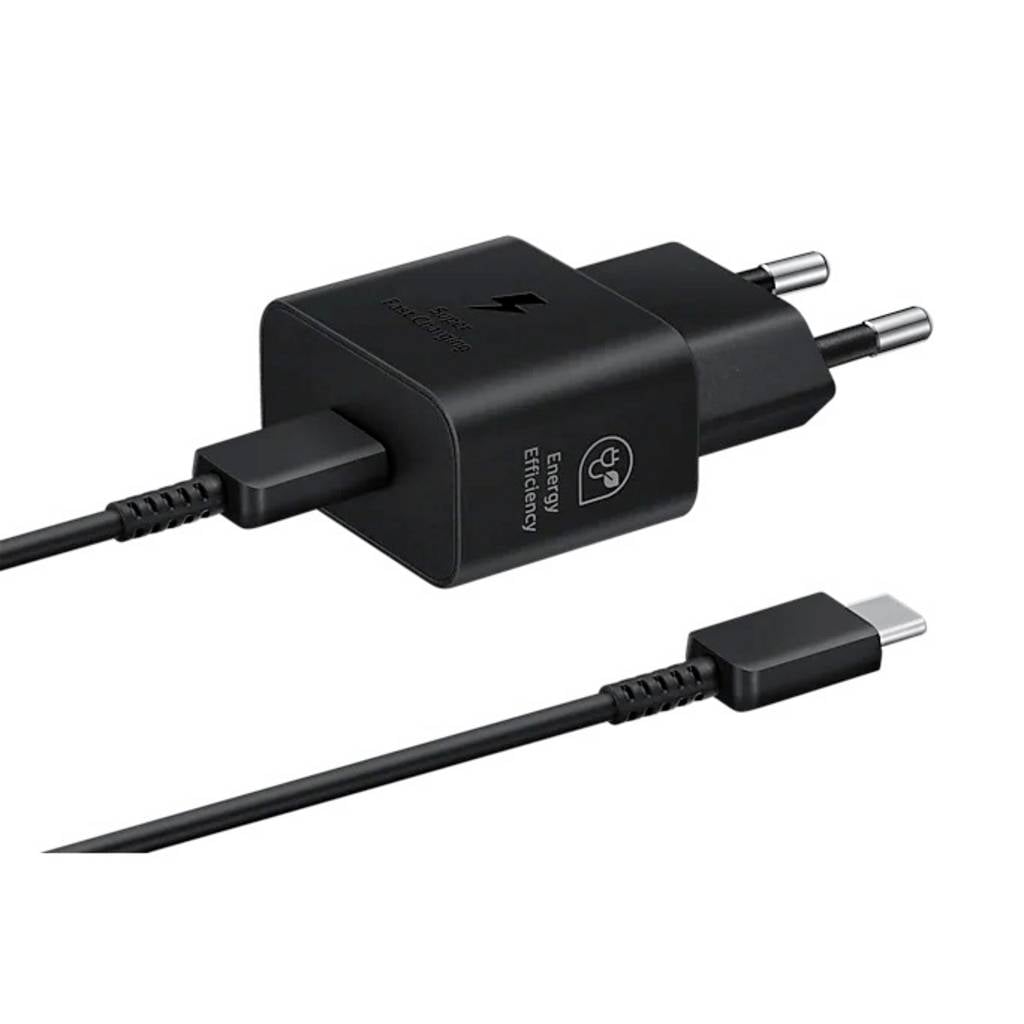 Samsung EP-T2510X USB charger 25 W 1x USB-C® Black Quick charger EP-T2510XBEGEU