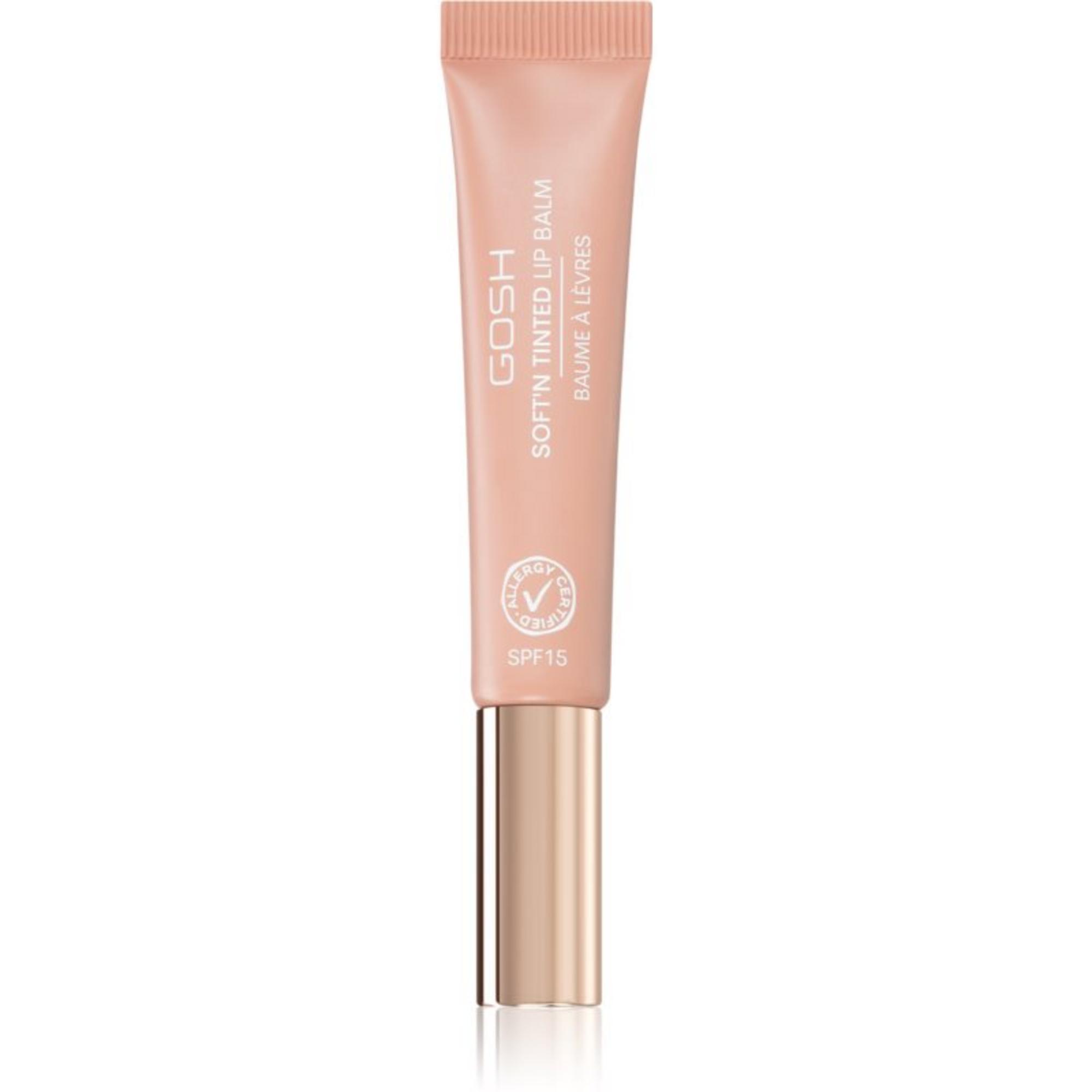 Oh, Soft'n Tinted, Vegan, semi-transparentă, Pomada de buze, 002, Nougat, SPF 15, 8 ml.