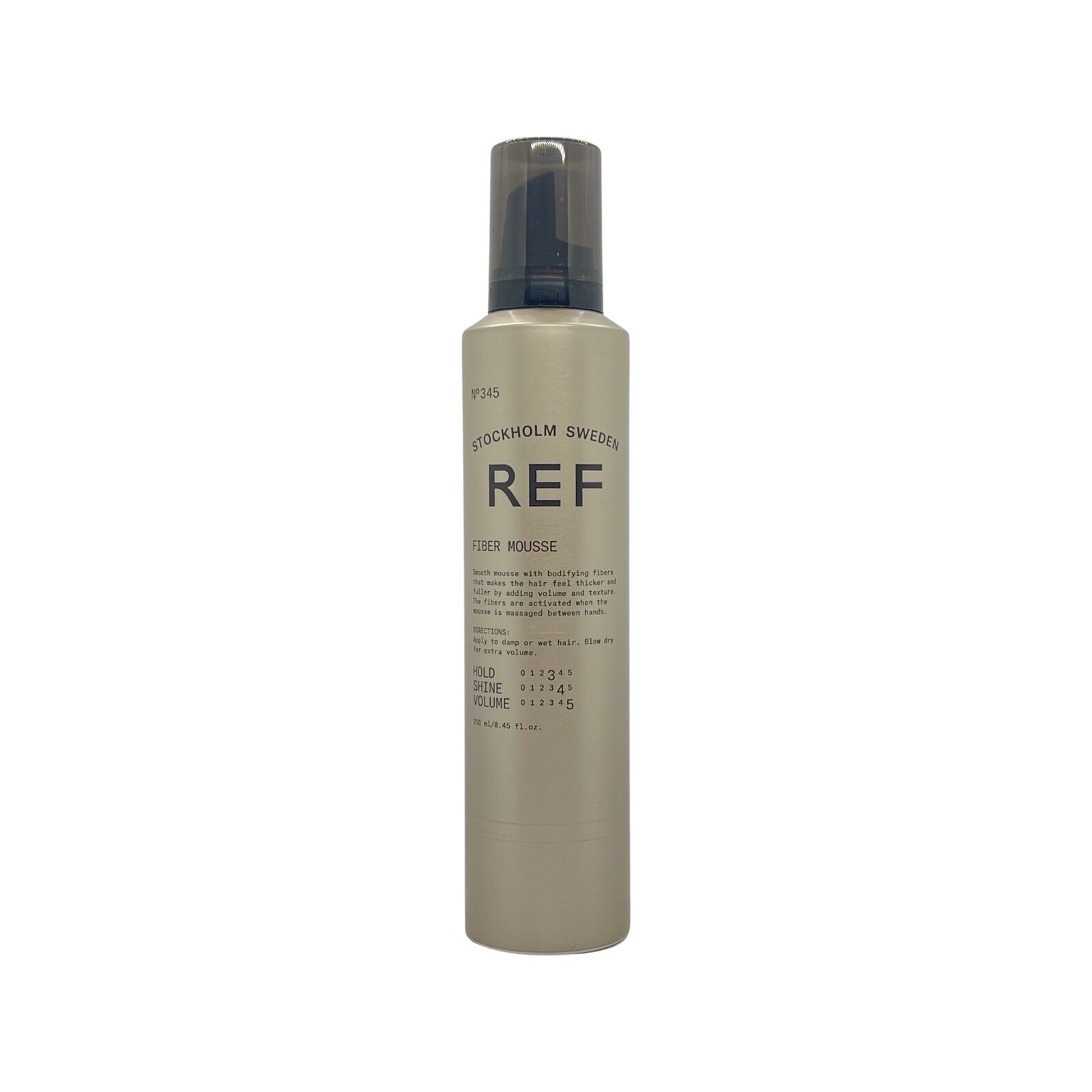 Ref Stockholm, Volume & Bodifying No.345, Vegan, Hair Styling Mousse, For Volume & Texture, Medium Hold, 250 ml