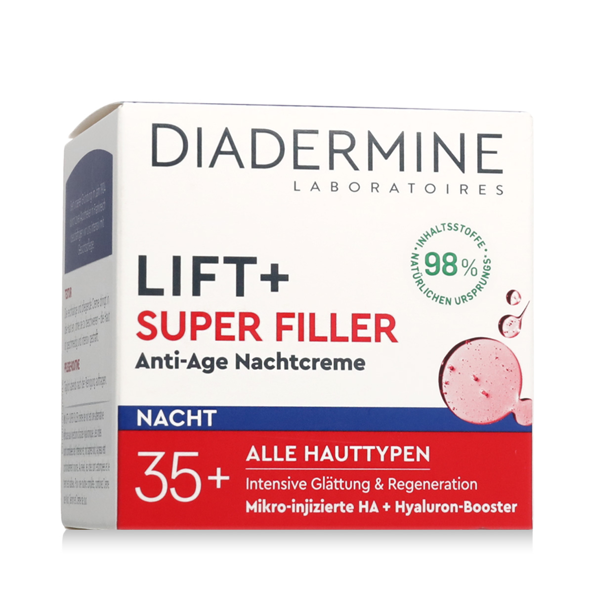 Crema de noapte anti-îmbătrânire Lift+ Super Filler Diadermine Laboratoires 50 ml
