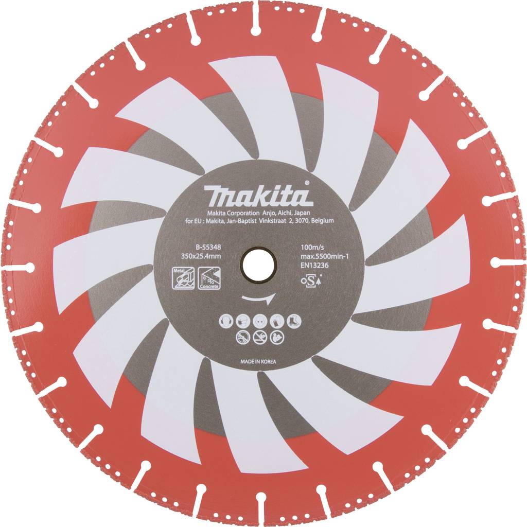 Makita B-55348 Diamond cutting disc Diameter 350 mm 1 pc(s) B-55348