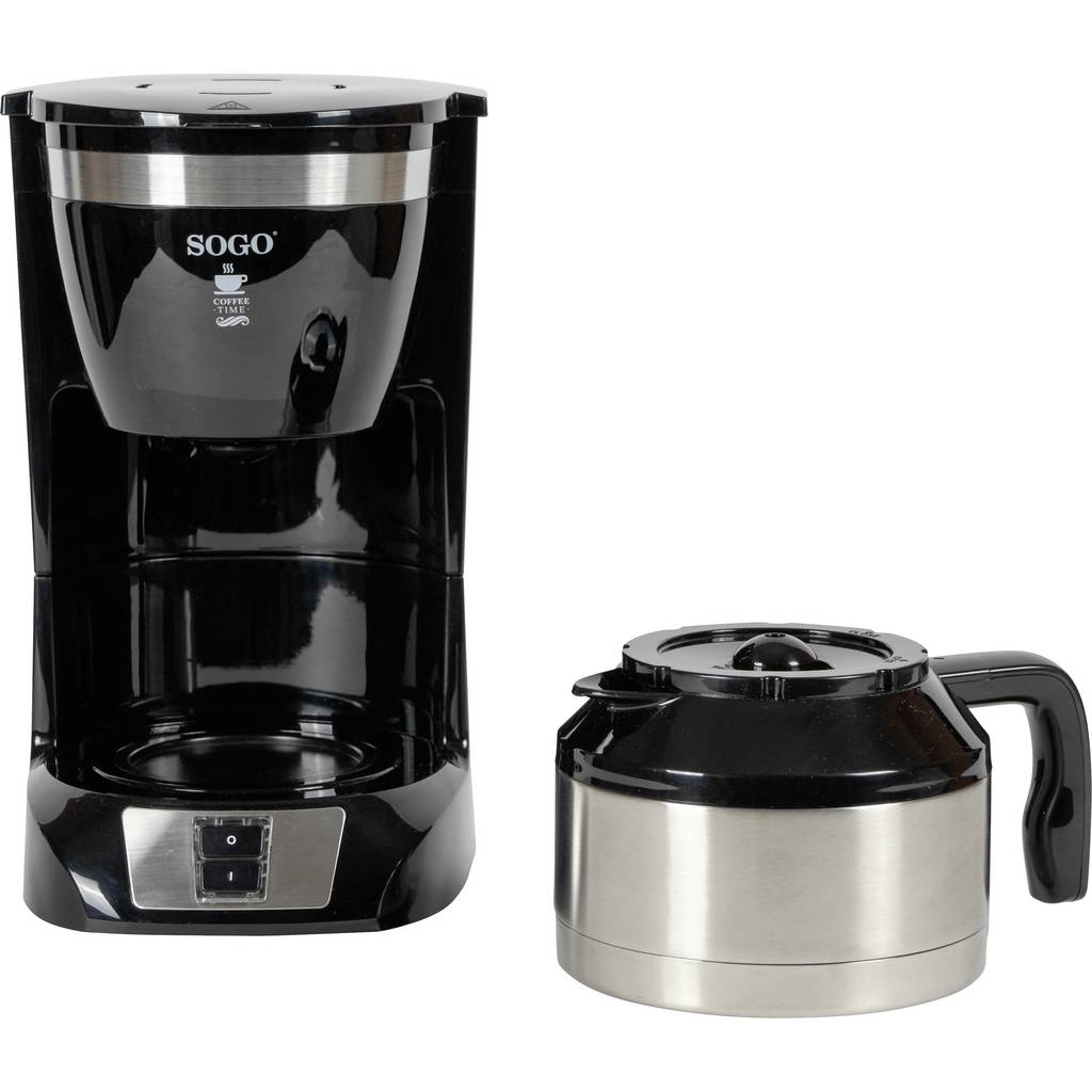 SOGO Human Technology Drip Inox 10 Coffee maker Black Cup volume=10  CAF-SS-5660