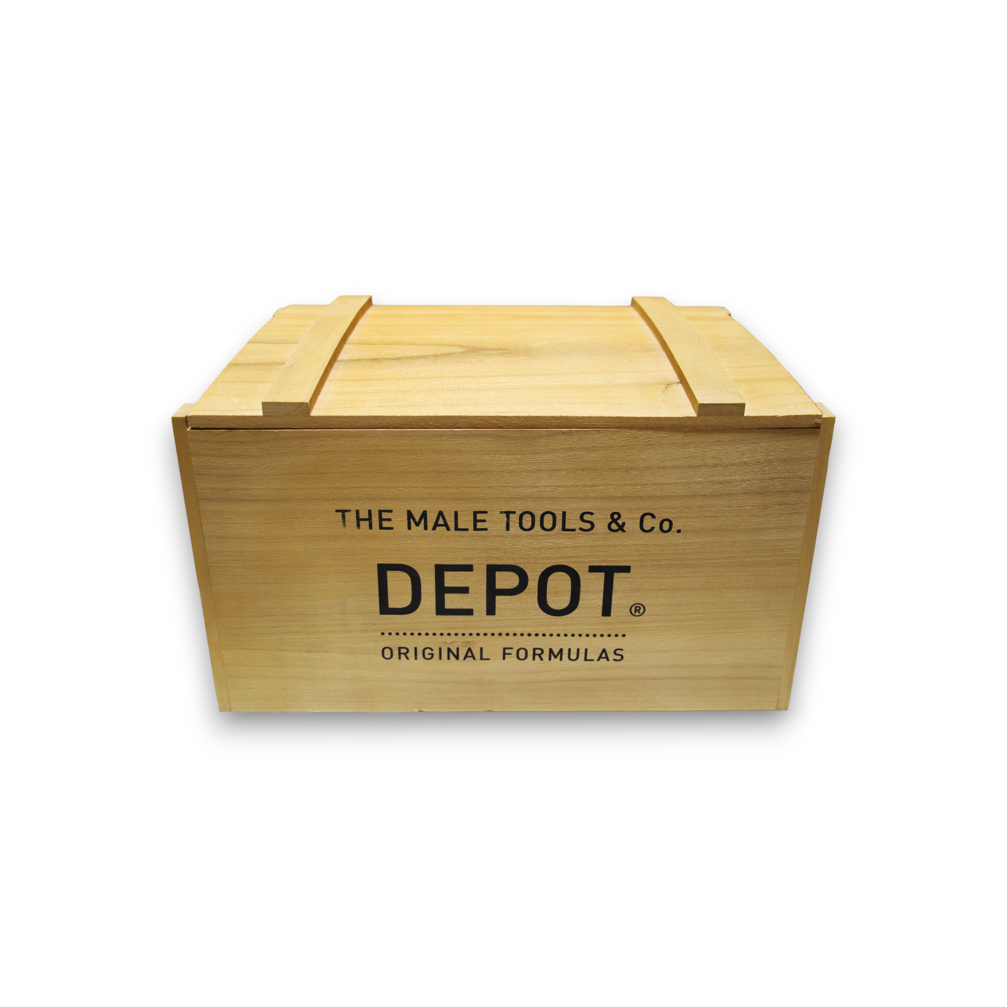 Depozit, Expo, Cutie din lemn goală, Cenușiu deschis, 30 x 19 x 16 cm