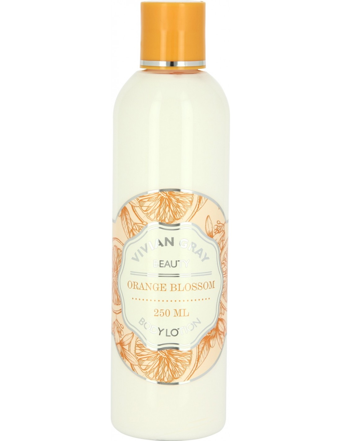 Vivian Gray, Doğal Ürünler, Portakal Çiçeği, Nemlendirici, Vücut Kremini, 250 ml