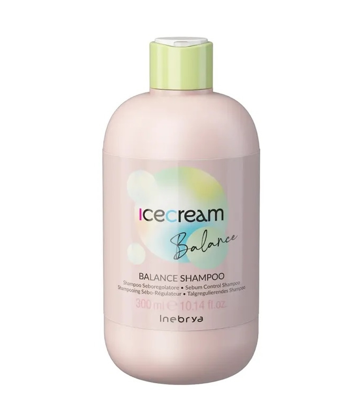 Inebrya, Ice Cream Balance, Hair Shampoo, Sebum Control, 300 ml
