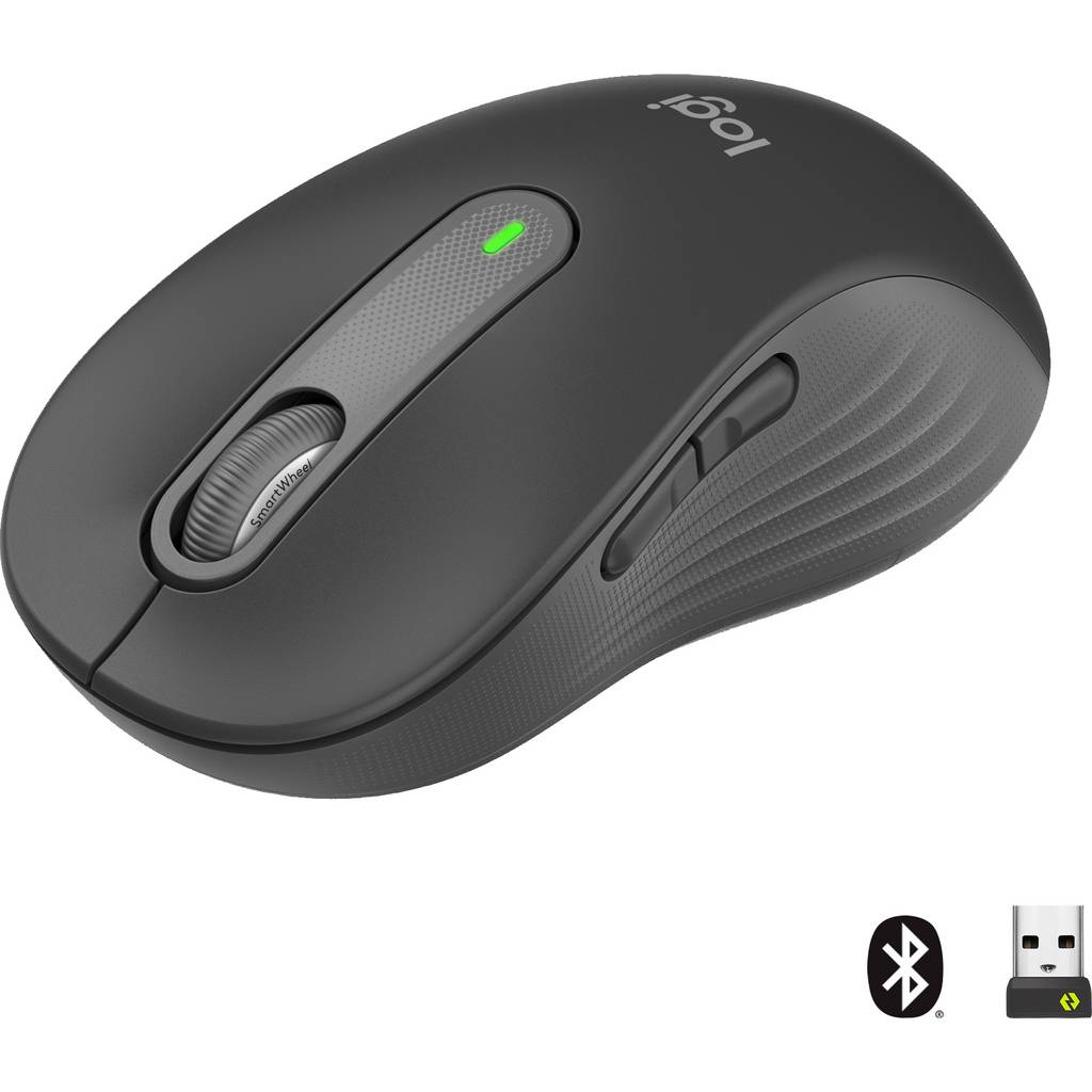 Logitech Signature M650 L Mouse Radio, Bluetooth® Right-handers Size 910-006236 