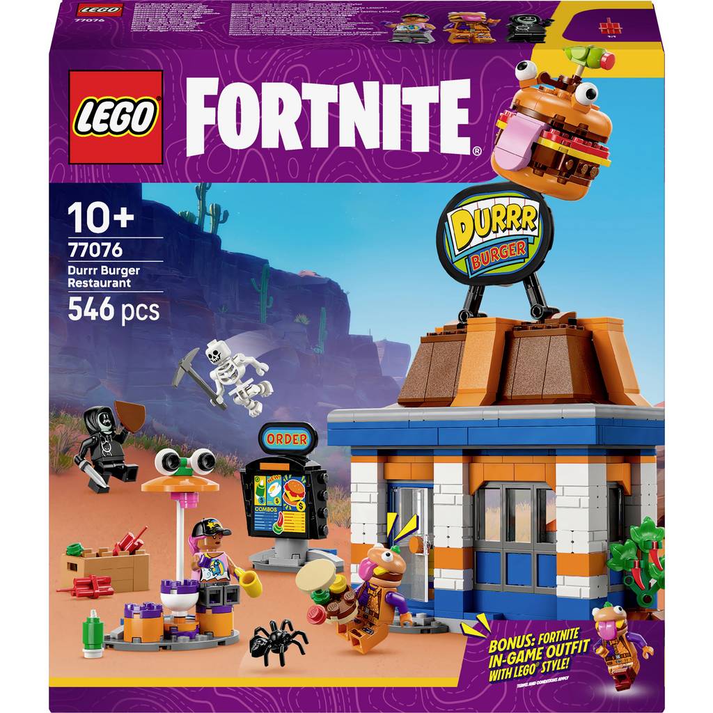 77076 Lego Fortnite Durr Burger Restaurant 77076