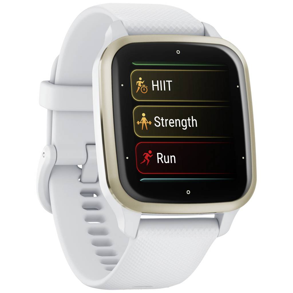 Garmin VENU® SQ 2 Smartwatch White, Cream 010-02701-11