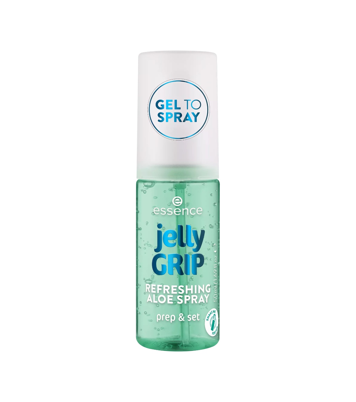 Esență, Gel de fixare, Aloe Vera, Revigorant, Spray, Pentru față, 50 ml