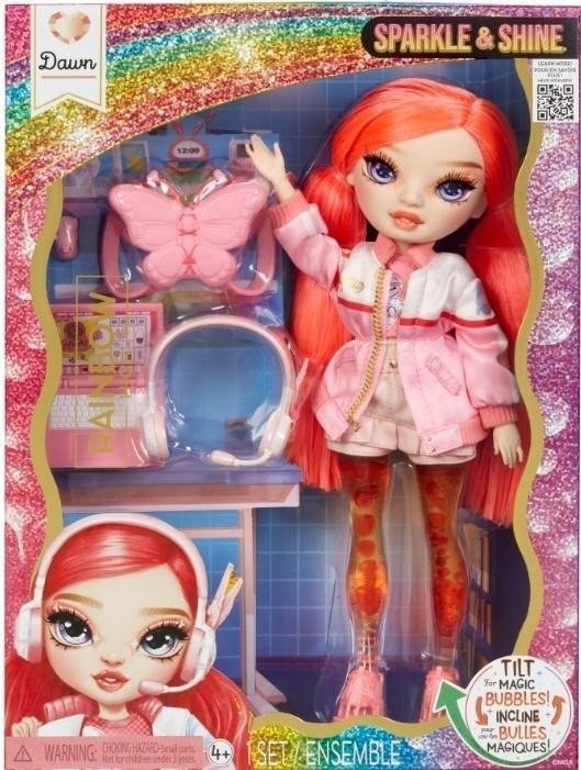Rainbow High 429234 - INT Păpușarul Stralucitor și Luminos Coral