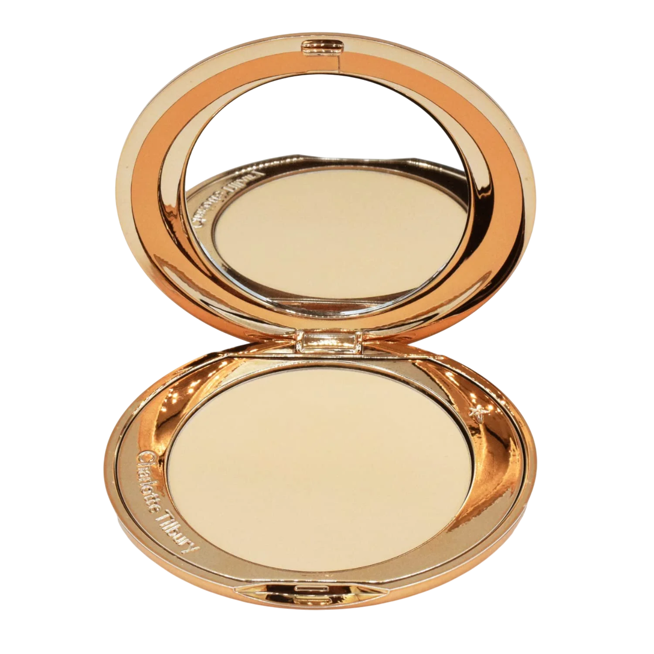 Charlotte Tilbury, Hafiflaştırma Çiftsiz, Çiftsız Bitiş, Kompakt Toz, 02, Orta, 0.8 gr