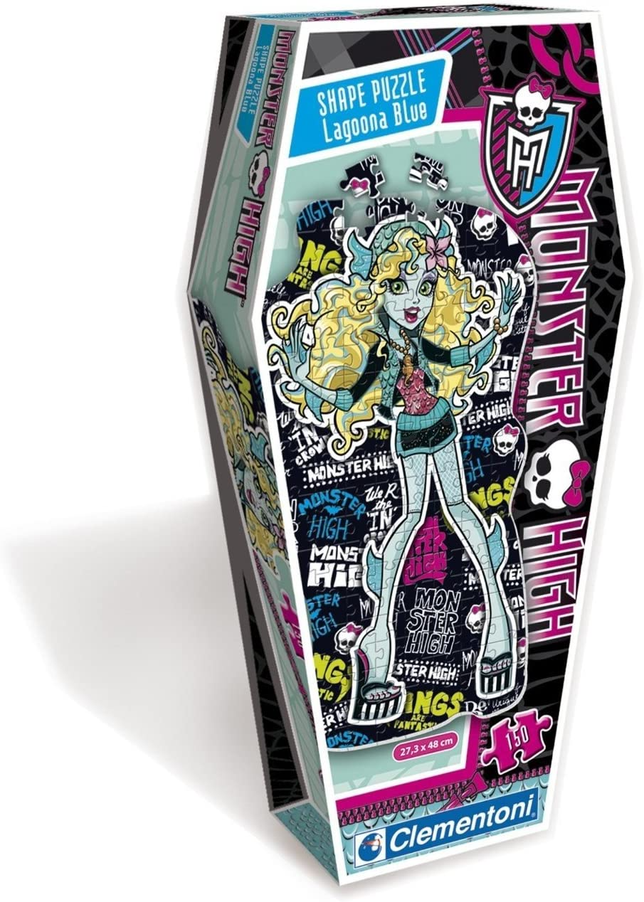 Clementoni, Monster High, Şekilli, Puzzel, 275330, Cinsiyetsiz, 5-7 yaş, 150 parça.