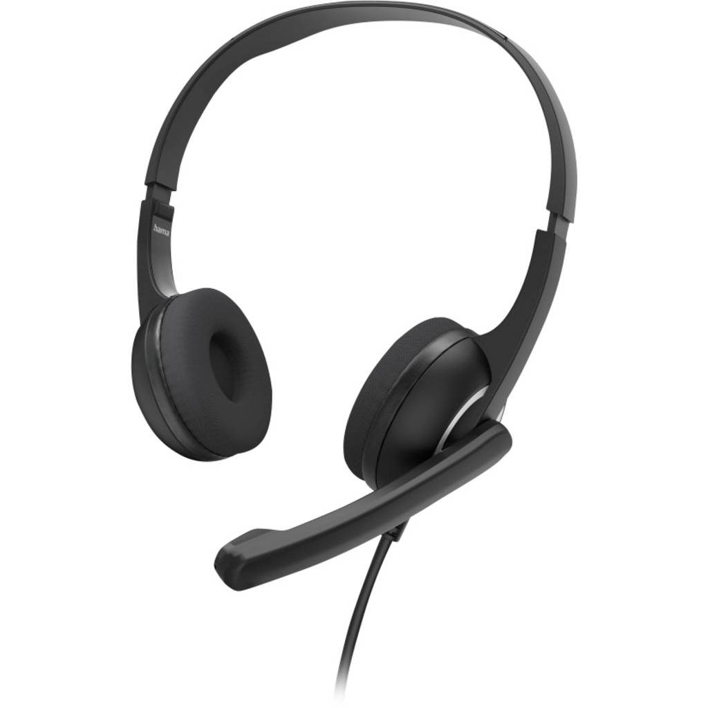 Hama PC-Office-Headset "HS-USB250 V2", Stereo, Schwarz On-ear headset B 00139934