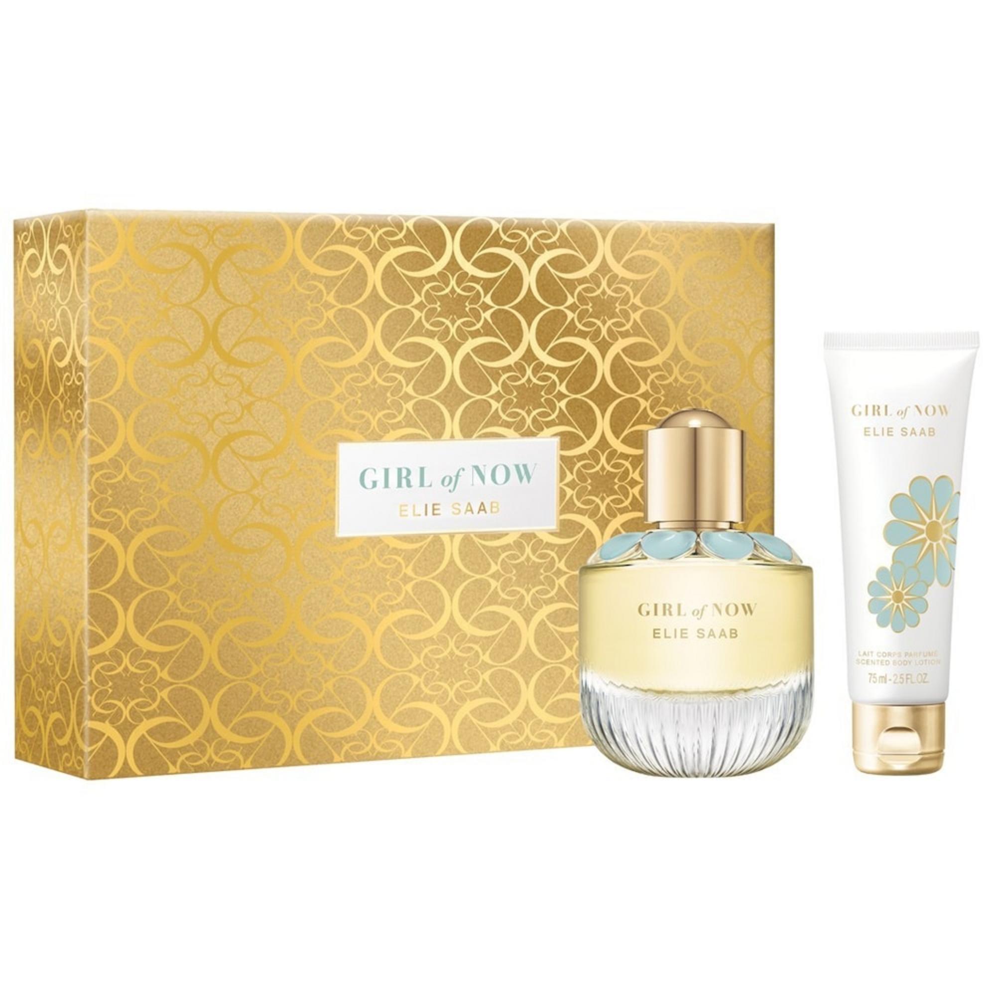 Elie Saab: Fata de Acumulat, Eau De Parfum, Pentru Femei, 50 ml + Fata de Acumulat, Hidrantă, Loțiune Corporală, 75 ml