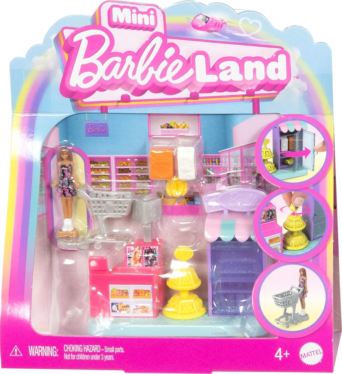 Barbie  Mini Barbieland  Păpușar și Accesorii JCR33
