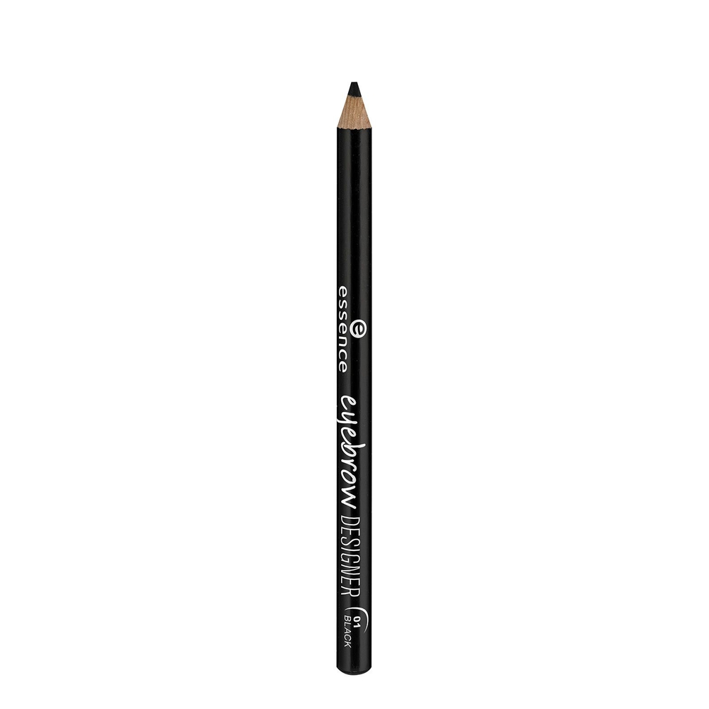 Esență, Designer de Sprâncene, Pensulă pentru Sprânceană, Crema de Pencilă pentru Sprânceană, 01, Negru, 1 g