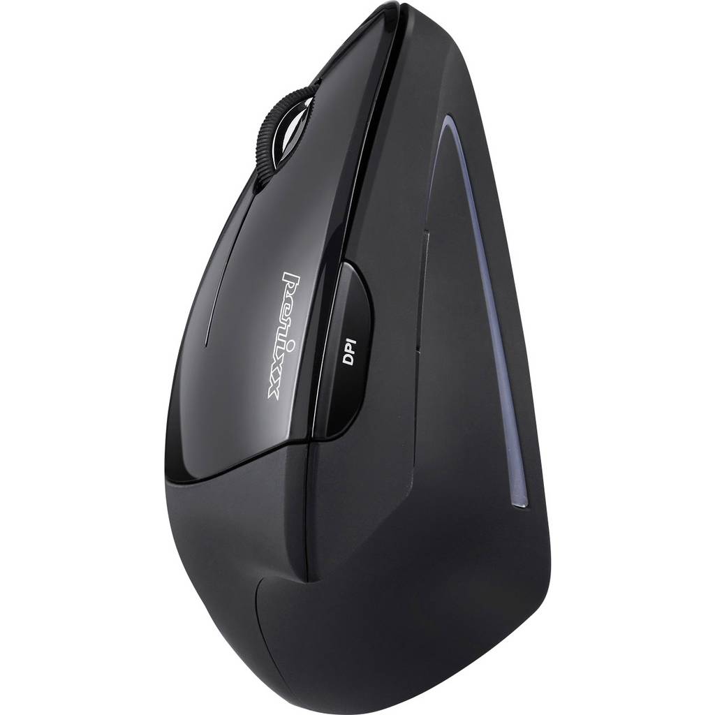 Perixx Perimice-713L Ergonomic mouse USB Optical Black 5 Buttons 2000 dpi  11517
