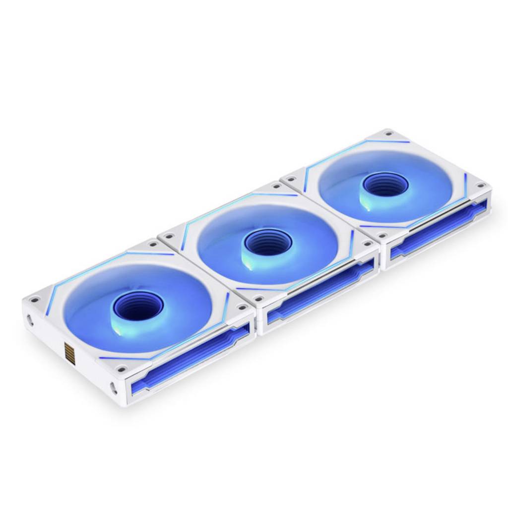 Lian Li Lian Li UNI FAN SL-INF 120 ARGB PWM Ventilator, pachet de 3 bucăți inclus UF-SLIN120-3W