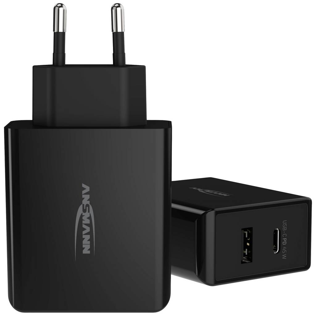 Ansmann Home Charger 247PD USB charger 45 W 1x USB-A, 1x USB-C® Power  1001-0095