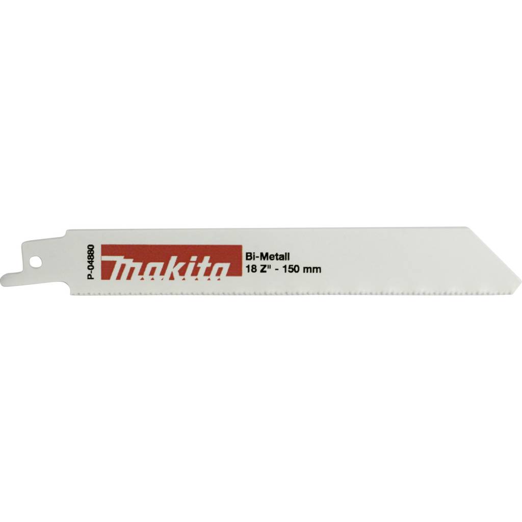 Makita P-04880 Reciprocal sheet BIM 150/18Z Saw blade length 150 mm 5 pc P-04880