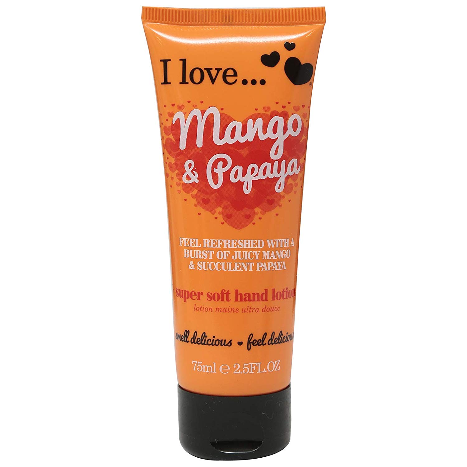 Amor, Originale, Hidratantă, Loțiune de mână, Mango și Papaya, 75 ml.