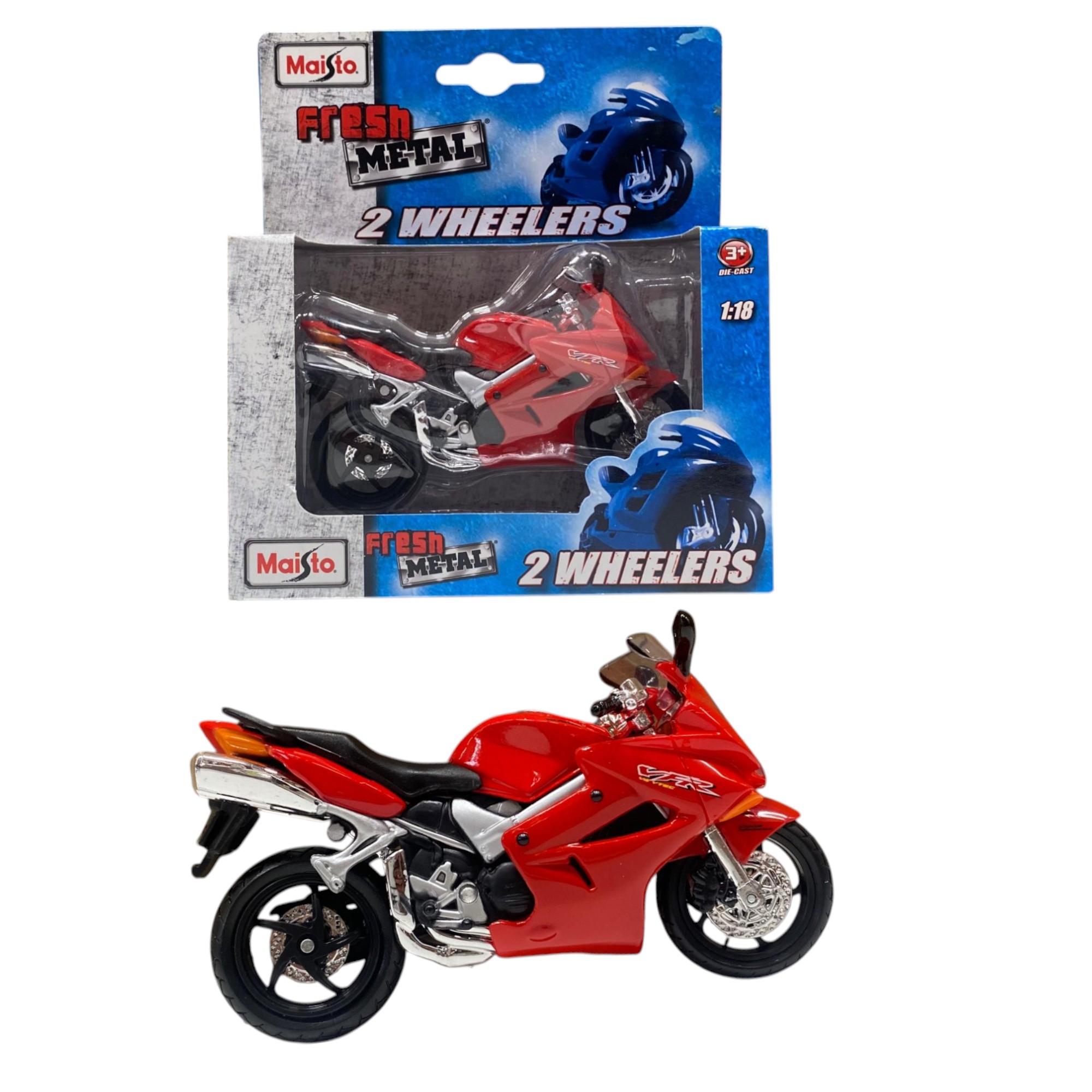 Maisto, Fresh Metal, Motorcycle, 1:18, 3+ years