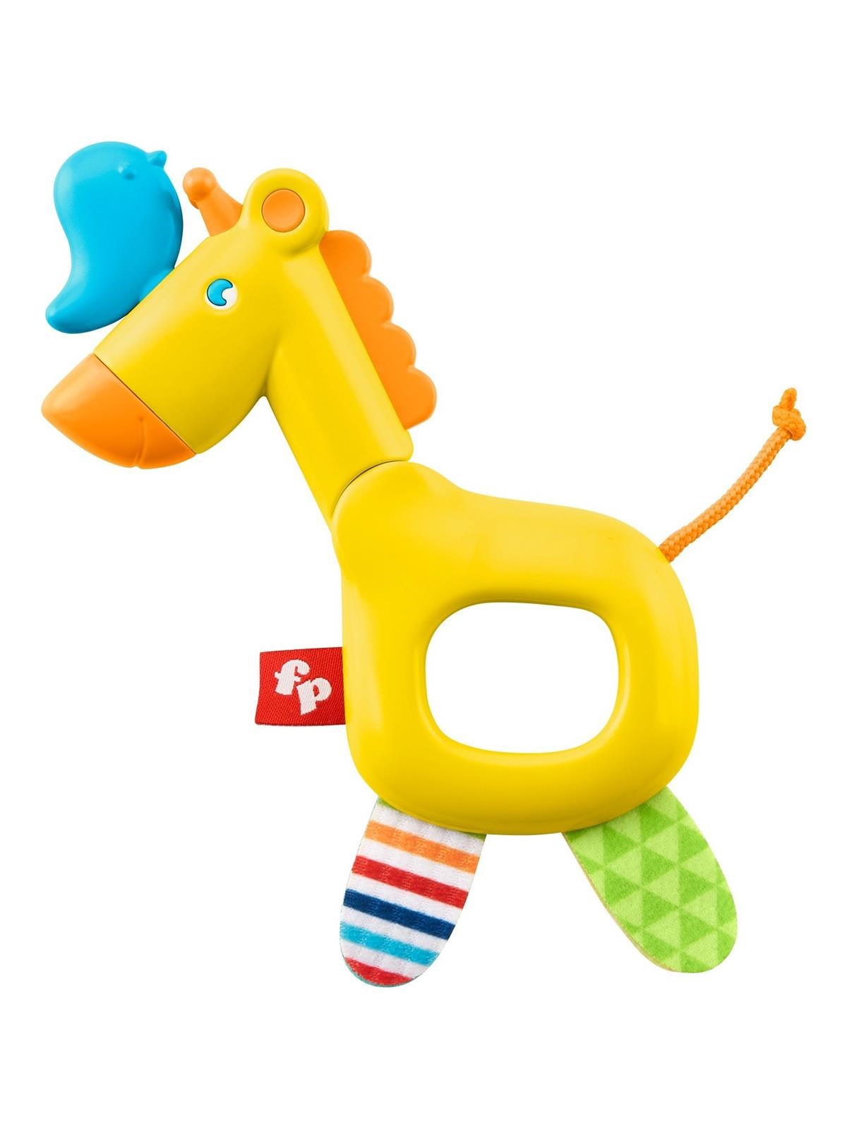 Fisher-Price, Clutch și Click, Girafa, Jucărie cu sunet, Neutru, 3+ luni